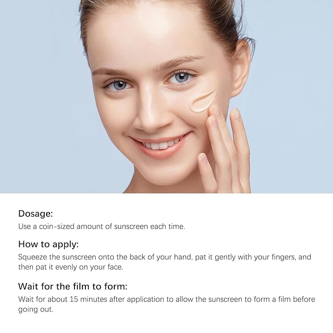 Tinted Sunscreen for Face SPF 50, 2 PCS Defense SPF 50 Face Sunscreen Lotion with Hyaluronic Acid, Sun Essence Faces Sunscreens, Hydrating, Moisturizing, UV Defense, Travel Size (Light Color)