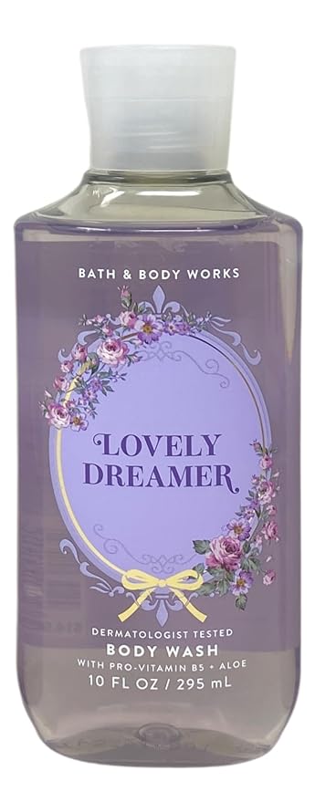Bath & Body Works Lovely Dreamer 3 Body Washes with a Lavender Dream Bar Soap