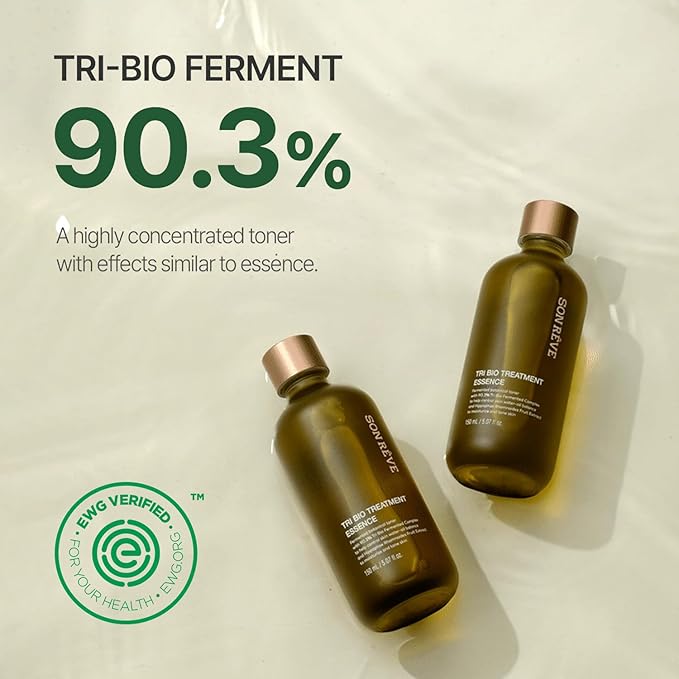 Tri-bio Treatment Essence – Gentle Fermented Essence with Niacinamide for Balanced, Healthy Skin