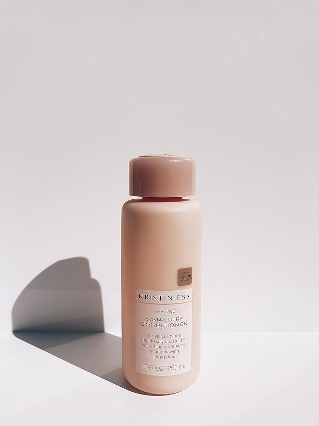 Kristin Ess Hair One Signature Conditioner for Dry Damaged Hair - Moisturizes, Smooths + Softens Hair, Sulfate Free, Color Safe + Keratin Safe, 10 fl oz (Pack of 2)
