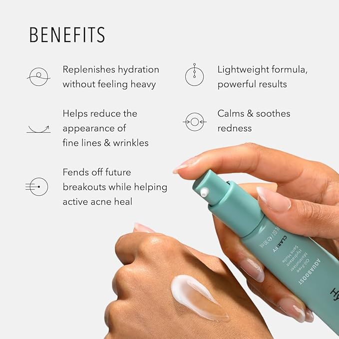 HydroPeptide, AquaBoost Clarifying Oil-Free Anti-Wrinkle Moisturizer, 1 Ounce
