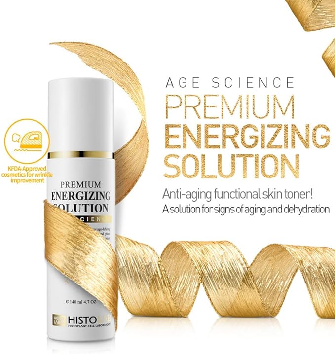 HISTOLAB Premium Energizing Solution | Anti-Aging Toner Mist/Spray | Hydrating & Vitalizing | Facial Treatment | Asian/Korean Skincare | 200ml/6.8fl.oz