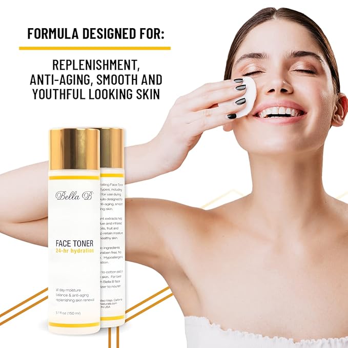 Bella B Bundle - Face Toner 5.1oz and Face Serum 1.7oz