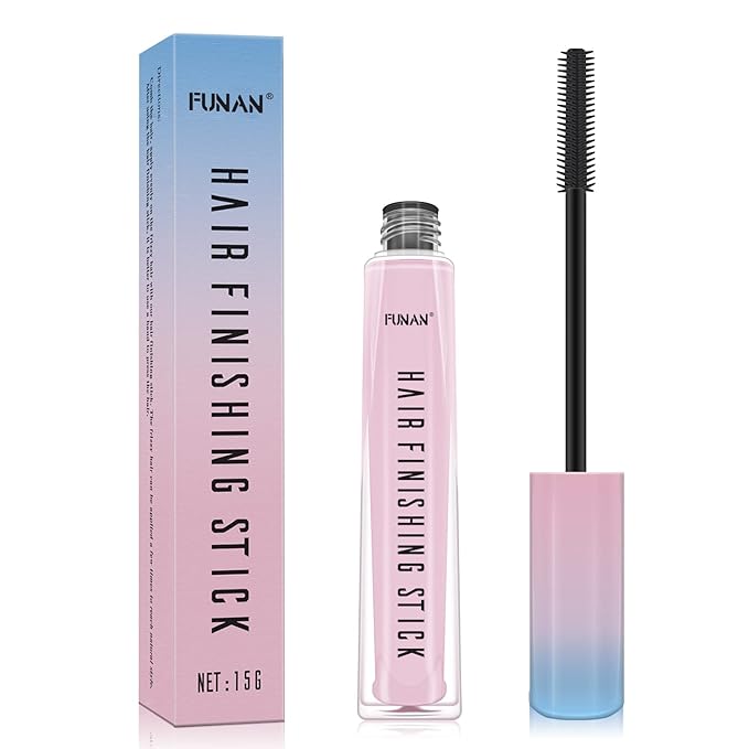 FUNAN Hair Finishing Stick, Flyaway Feel Stick Hair, Small Broken Hairs Finishing Cream, Non-Greasy and Non-Sticky （pack of 1）