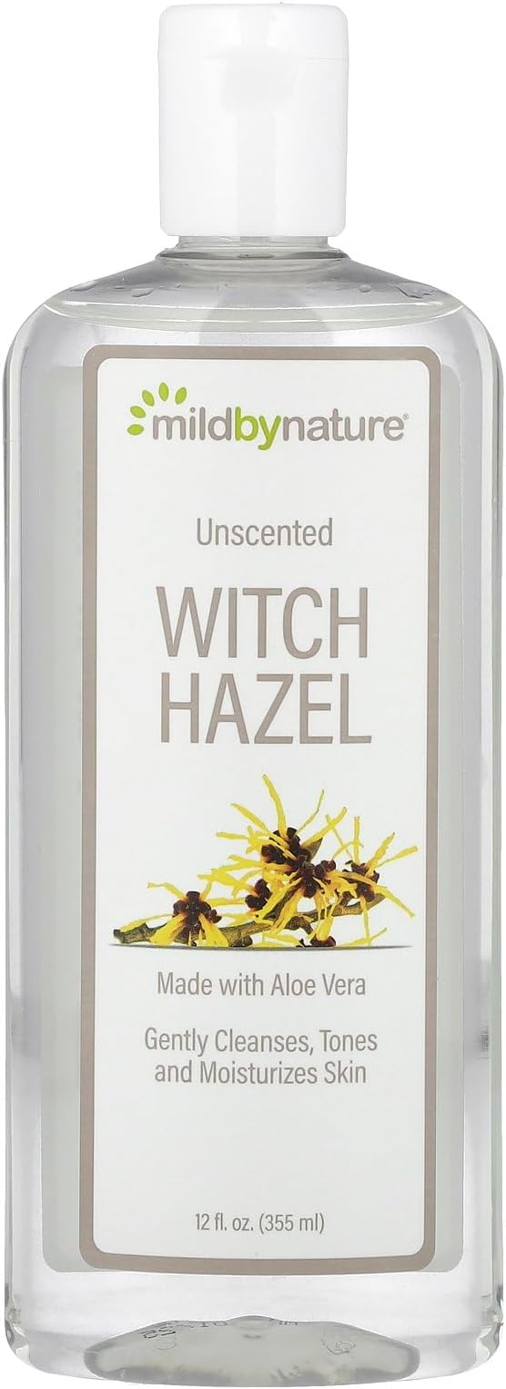 Mild By Nature Witch Hazel, Alcohol-Free, Unscented, 12 fl oz (355 ml)