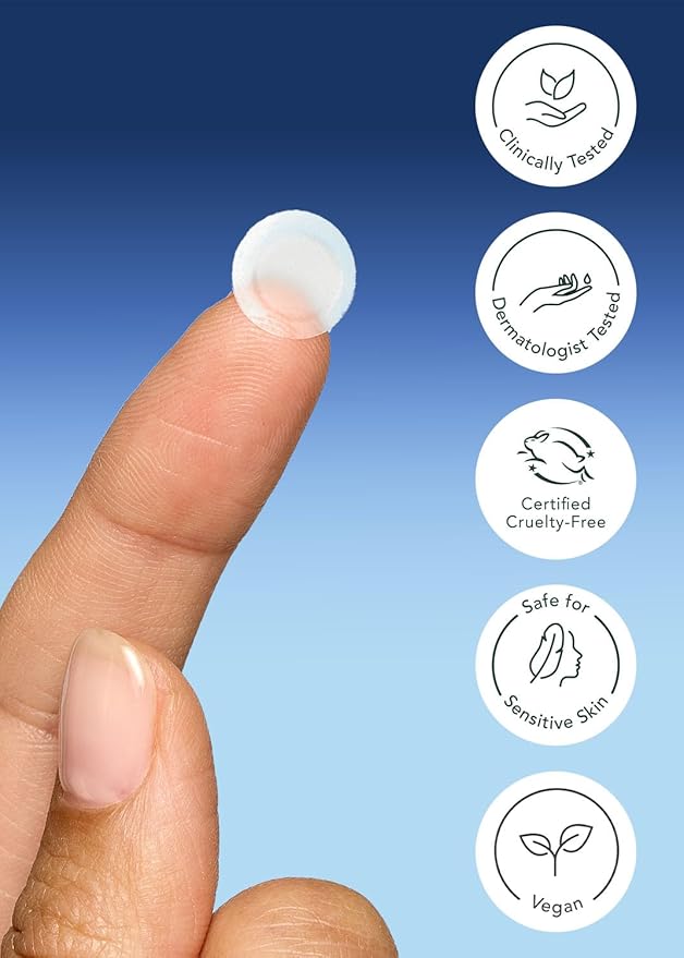 Rael Pimple Patches, Miracle Retinol Spot Cover - Hydrocolloid Acne Pimple Patch for Face, Absorbing Zits & Blemishes, PM Advanced (72 Count)