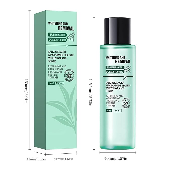 Salicylic Exfoliating Face Toner For All Types Daily Pore Care Oil Control 130ml