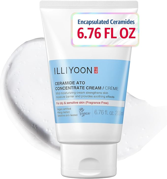 Illiyoon Ceramide ATO Cream 6.76 Fl Oz with Ceramide ATO Milky Toner