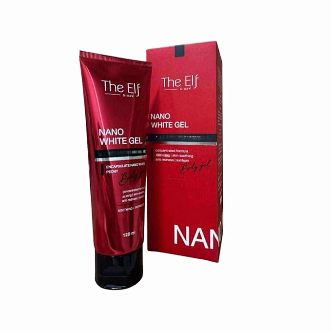 The Elf NANO WHITE GEL - Advanced Body Care Gel with Encapsulated Nano Peony Extract - 120ml