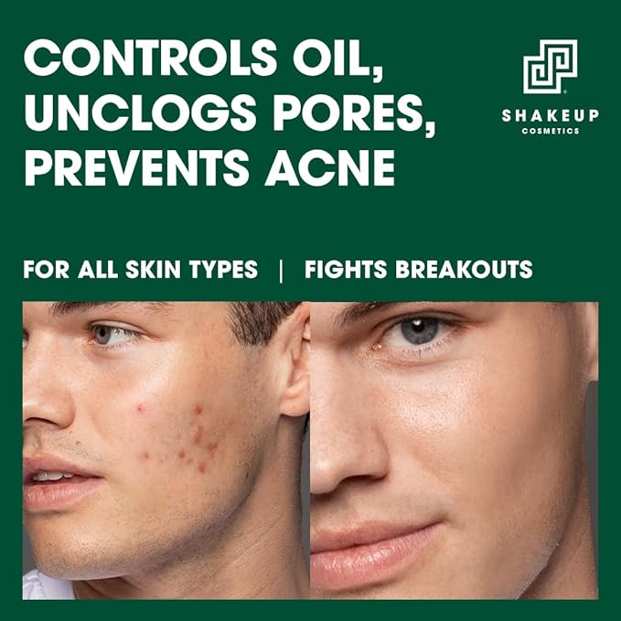Shakeup – Men’s Facial Toner with Glycolic Acid, Lightweight Vegan Formula, Daily Skincare Step, 200ml