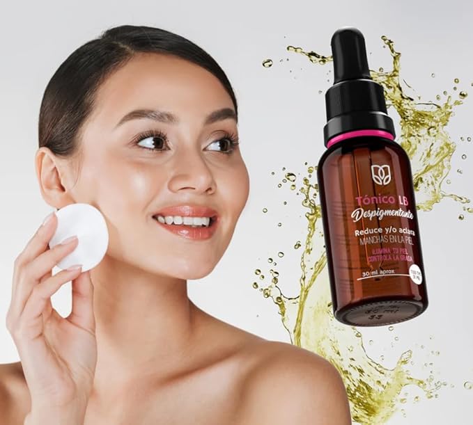 LB Tonico Facial Ilumina tu Rostro con Nuestro despigmentante Facial para manchas, Elimina Manchas y Deja tu rostro Radiante | Tonico lb despigmentante,