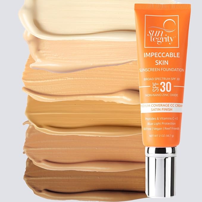 Suntegrity Impeccable Skin - Tinted Sunscreen, Broad Spectrum SPF 30 (Bronze) - 2 oz