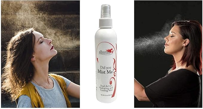 DID You Mist ME? Face and Body Spray 8 oz. Lightweight Facial Toner with Premium Hyaluronic Acid and Natural Lavender Water for Instant Hydration