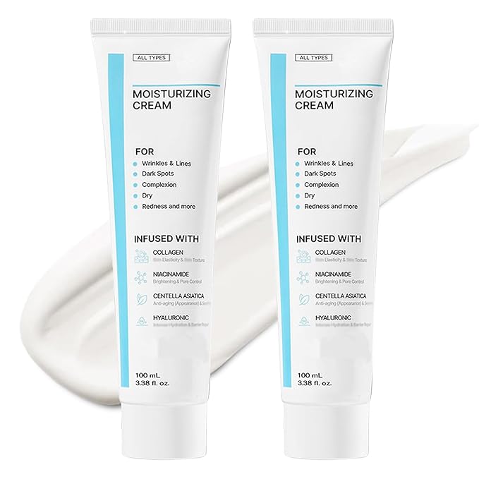 Youthful Moisturizing Cream, Centella Moisturizer, Barrier Protection, Youthful Moisturizing Cream, Facial Cream, For All Types (2pcs)