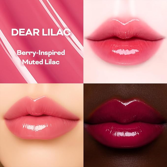 KEYBO Melting Change Plumping Lip Balm – Hydrating Glossy Tinted Lip Plumper, Non-Sticky MLBB Balm for Smooth, Natural Volume – Moisturizing K-Beauty Lip Treatment (05. Dear Lilac)