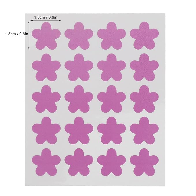 Stickers V-Stickers for Sunscreen, 120 Count V Detection Stickers, Sweat-proof Sunscreen Stickers, You Can Wear All Day, Changes Color to Help Prevent Sunburn