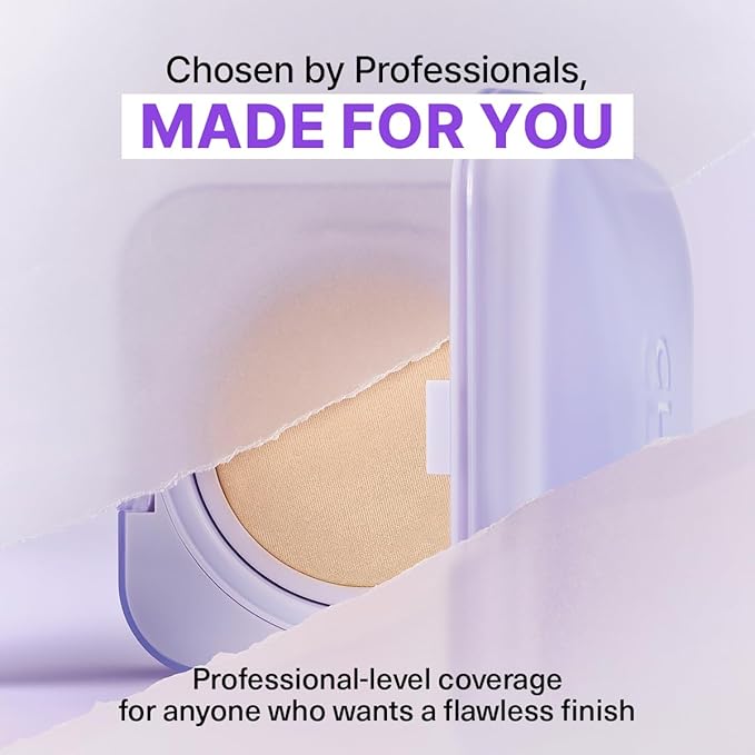 CLIO Kill Cover Mesh Blur Cushion Foundation, Flawless Full Coverage, Pore Blurring for Smooth Skin, Semi-Matte Finish, Long-Lasting, Lightweight, Oil-Control, Korean Foundation (21N LINEN)