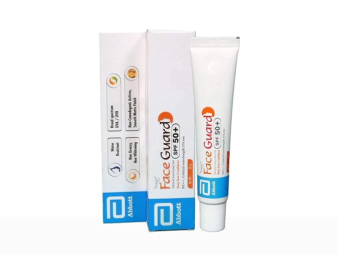TV-Aksh Face Guard Silicone Sunscreen Gel, SPF 50+, 30g