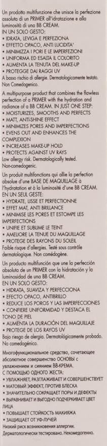 PUPA Professionals BB Cream + Primer For Combination to Oil Skin. SPF20. Oil Free (002 Sand)