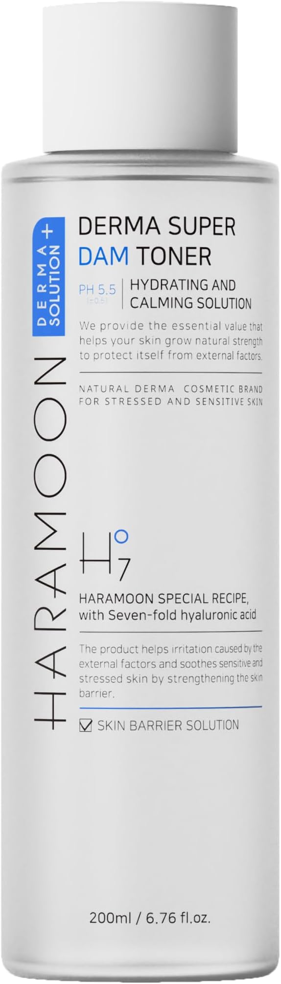 Deep Sea Water Toner | pH Balanced Korean Skincare with 7-Layer Hyaluronic Acid | Vegan Hydrating Calming Toner for Sensitive Skin 200mL