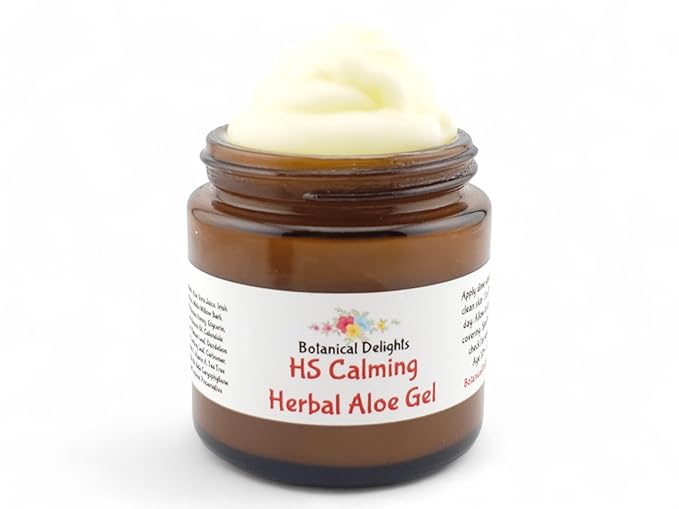 Hidradenitis Suppurativa Cleansing Toner and Calming Herbal Aloe Gel - Designed specifically to soothe HS flare-ups - Allows the toxins inside to drain and nourishes the skin
