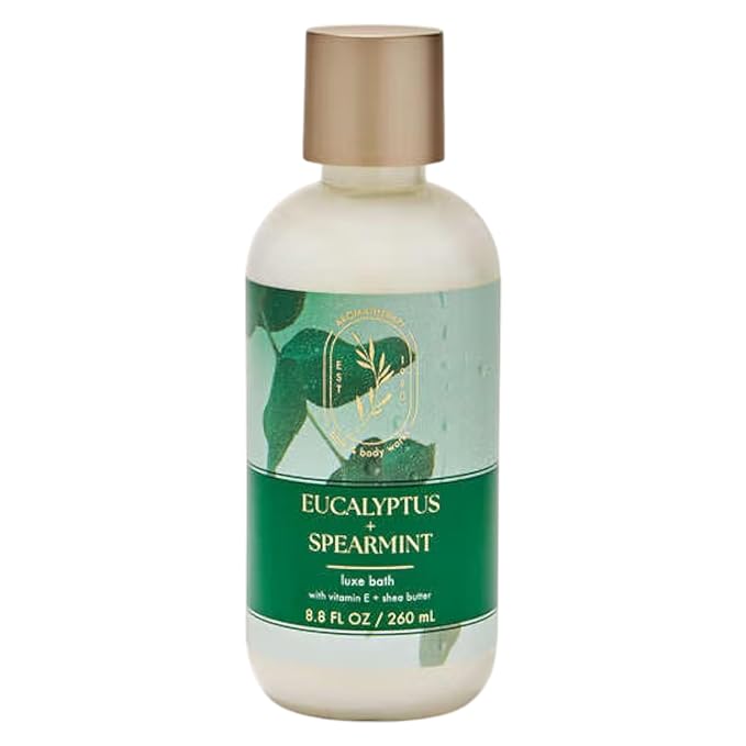 Bath and Body Works Aromatherapy Eucalyptus Spearmint Luxe Bath | 8.8 Fl Oz (Eucalyptus Spearmint)