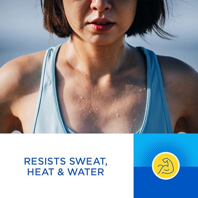 Coppertone Sport Clear SPF 50 Sunscreen Lotion, Water Resistant, Non-Greasy, Broad Spectrum UVA/UVB Protection, Clean, Cool, 5 Ounce