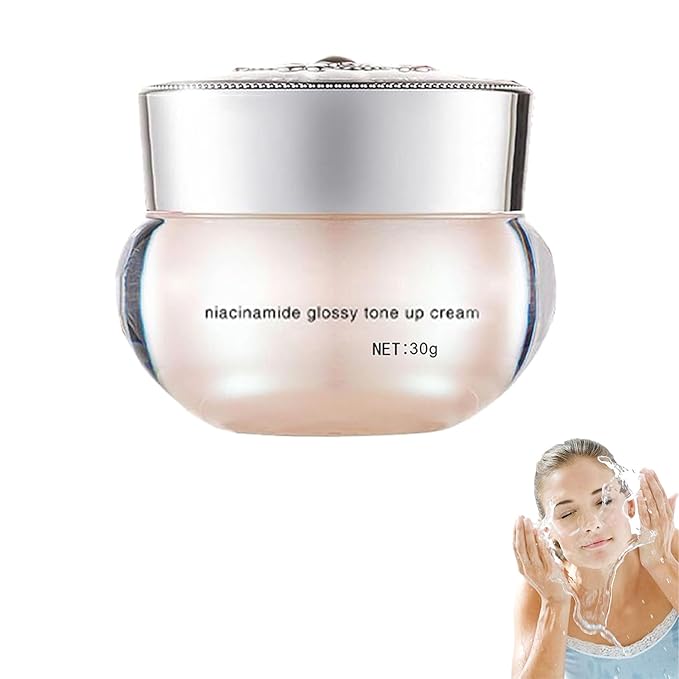 Niacinamide Revitalizing Tone-Up Cream, 30g Tone Up Cream, Niacinamide Makeup Cream, Makeup Concealer Foundation Oil Control & Long-Lasting (1Pcs, 30g)