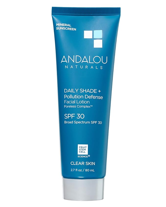 Andalou Naturals, Lotion Hydration Daily Shade Blue Light SPF 30, 2.7 Fl Oz