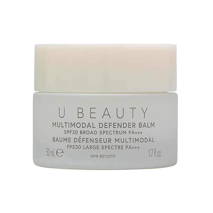 U Beauty Multimodal Defender SPF 30 Mineral Zinc Oxide Facial Sunscreen - Broad Spectrum UVA/UVB Protection with Vitamin C + E to Reduce & Prevent Dark Spots & Sun Damage - 1.7 fl oz