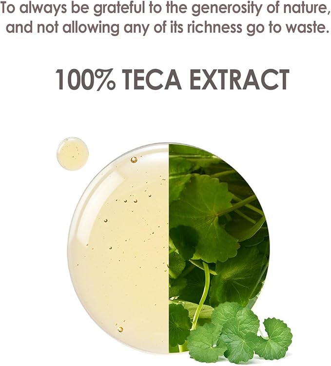 TECA Toning Essence, Centella Asiatica Extract Hydrating Toner, Korean Anti-Aging Skin Care, 4.05 Fl oz