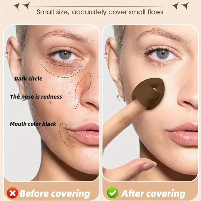 HGHDBT 42Pcs Brown Makeup Brushes Set Professional Premium Synthetic for Blush Foundation Eye Shadow Concealer Powder Eye & Face Make up Brush Kit with Beauty Blender Sponge Set Tools