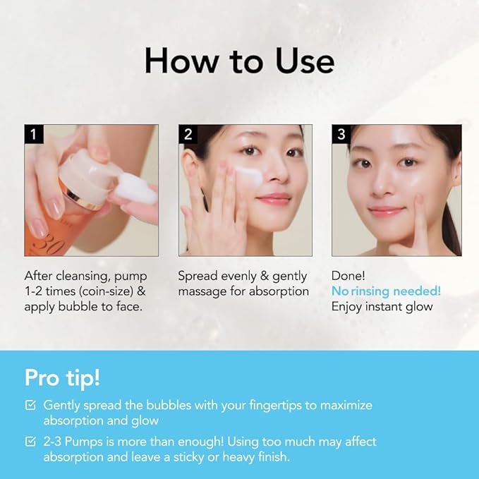 MENOKIN 30 Seconds Quick Bubble Mask [MOIST] - [Hyaluronic Acid] in Micro-bubbles, 8 Types for 96% Moisture Improvement, Deep Hydration, Niacinamide, Korean Skin Care Essential, 50 Uses, 2.36 fl.oz