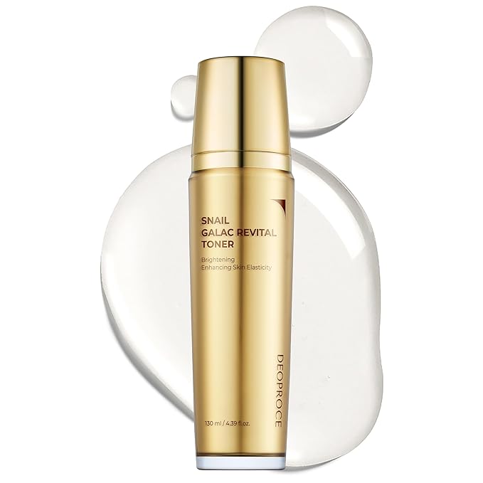 Deoproce Snail Galac Revital Toner 130ml – Korean Anti-Wrinkle & Hydrating Skin Toner