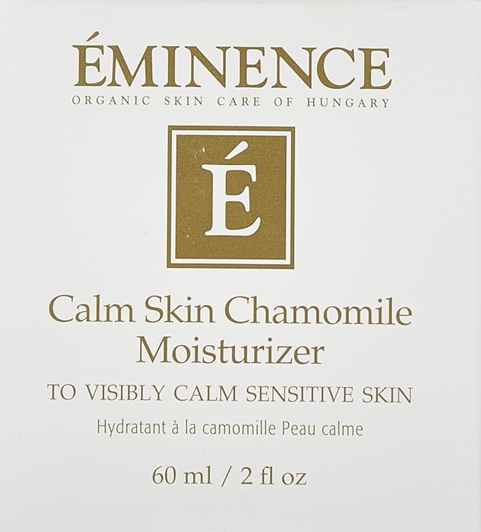 Eminence Organic Skincare Calm Skin Moisturizer for Sensitive Skin, Chamomile, 2 Fluid Ounce (2252/Em)