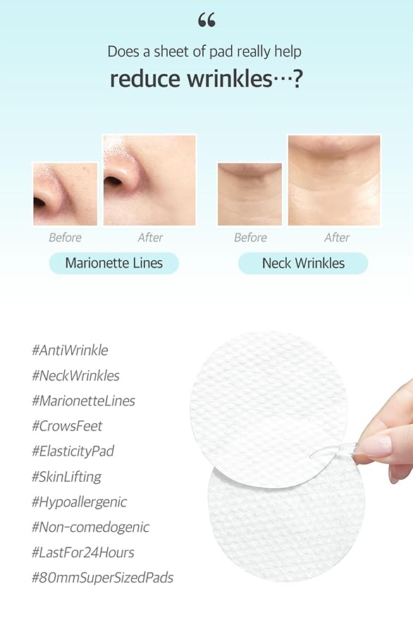 Hyaluronic Acid 3000 Wrinkle Ampoule Toner Pads with 8 types of Hyaluronic Acids and Adenosine for Clearer Skin, Pore Tightening, Moisturizing, Anti-Wrinkle - Pad Tweezer Included - 60ct