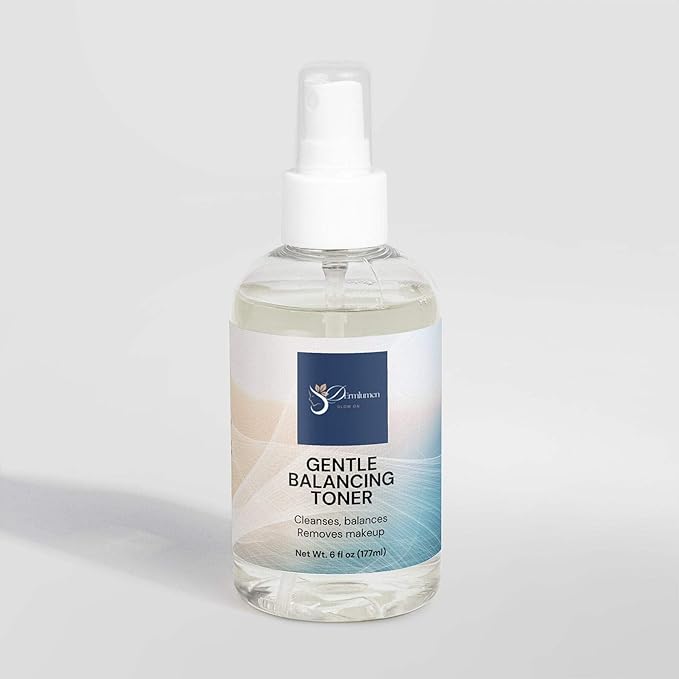 Gentle Balancing Toner – Calming Toner for Sensitive & Blemish-Prone Skin – With Green Tea & Chamomile – Alcohol-Free, Hydrating Formula – 4oz
