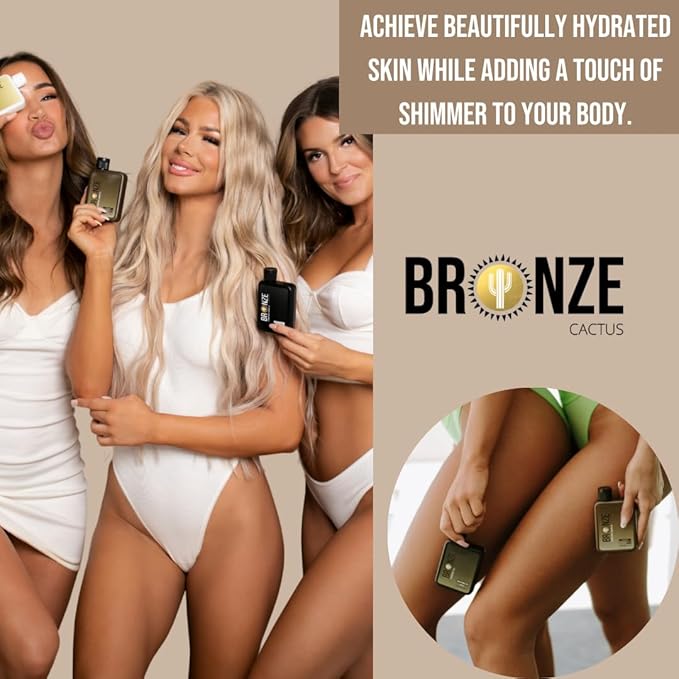 Cacao Shimmering Tanning Oil – 100% Vegan, Cruelty-Free | Rich with Fatty Acids & Vitamin E for Antioxidant & Anti-Aging Support | Hydrating Organic Oils for Radiant, Glowing Skin