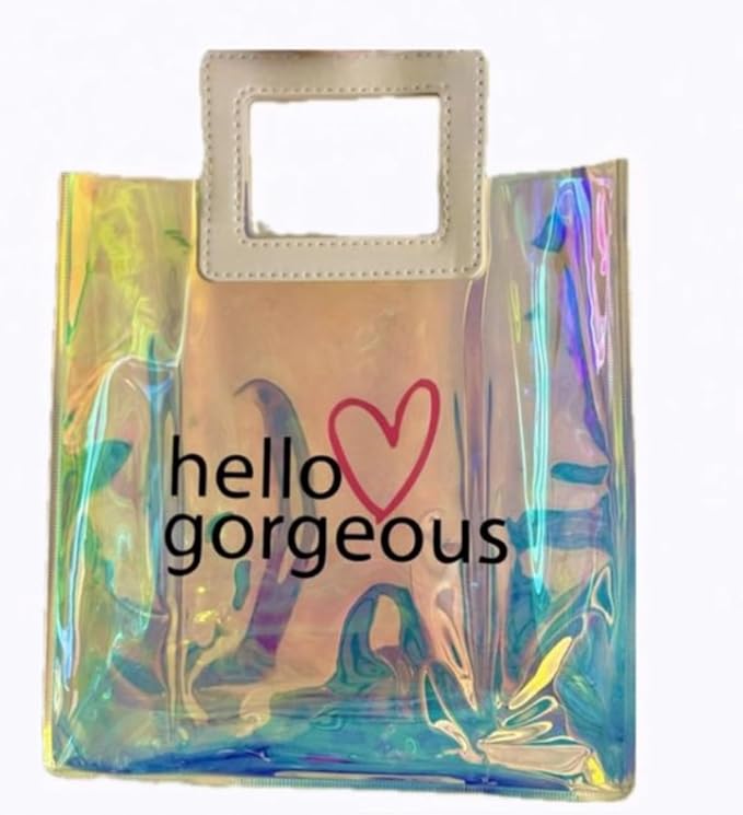 Bath & Body Works - 3 Piece Bundle - Spray - Body Cream - Shower Gel - Full Size and Gift Bag HELLO GORGEOUS (Champagne Toast)