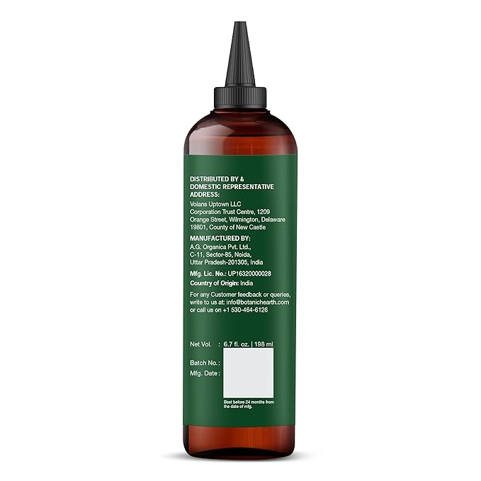 Botanic Hearth 100% Pure Tea Tree Hair Oil For Hair Growth & Hair Treatment Oils 6.7 Fl Oz | Infused with coconut Oil | Hair Oil Repairs Dry Damaged Hair, Strengthening, Healthier | All Hair Types
