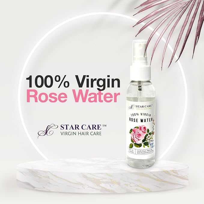 100% Virgin Rose Water (4oz)