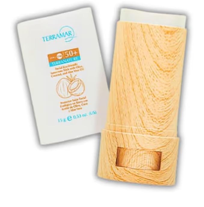 PROTECTOR SOLAR FACIAL ECOLÓGICO EN BARRA FPS 50+ Terramar Brands