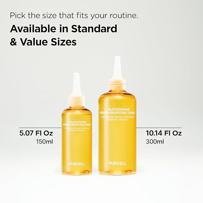 L-Glutathione Vitamin Boosting Toner infused with Niacinamide, Vitamin C, Glutathione & Tocopherol | Uneven & Dull Skin, Anti-Pigmentation Korean Skincare(5.07 fl oz / 150 ml)