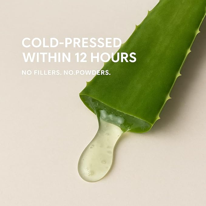 by.H Organic Aloe Vera Gel - Natural Moisturizer for Skin and Hair - Gentle, Non-Greasy Formula, Perfect for DIY Skincare [Made in Korea] (Jar+Pouch)