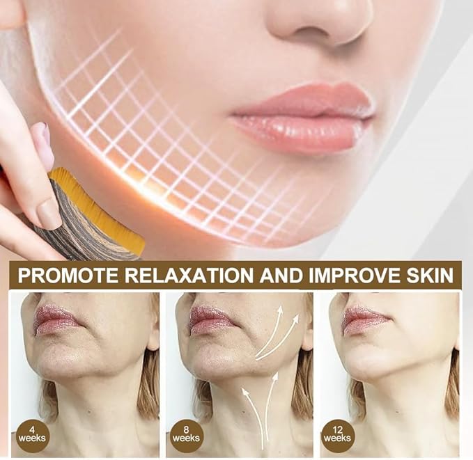 New Lymphatic Contour Face Brush, Dry Brushing Face Brush, Lymphatic Drainage Massager for Face, Chin & Jawline Sculpting,Fits to The Skin to Relieve Fatigue (1PCS)