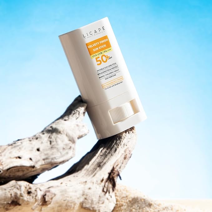 LICAPE® Sunscreen Stick SPF 50 – Water-Resistant, Lightweight Sun Protection for All Ages – 18ml Face & Body Skin Care