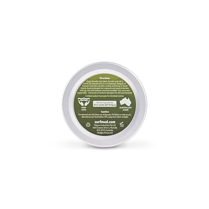 Mineral Sunscreen SPF50+ 100g SURFMUD Australia