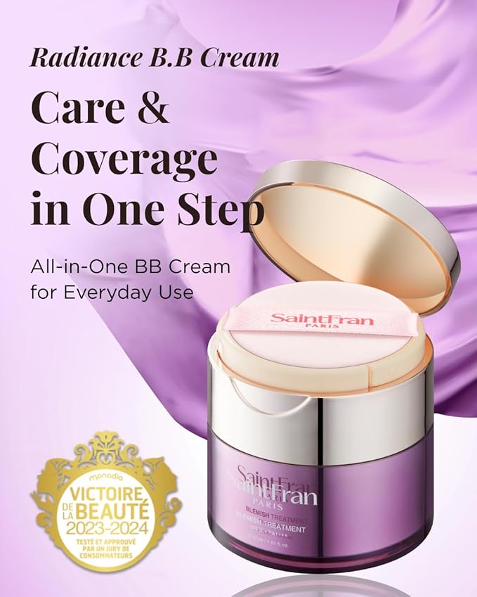 RADIANCE BB CREAM 1.01 fl.oz. | Multi-Action BB Cream with Collagen & Peptides | Intense Firming & Hydrating Formula | Skin Barrier Support & Soothing Finish Cream