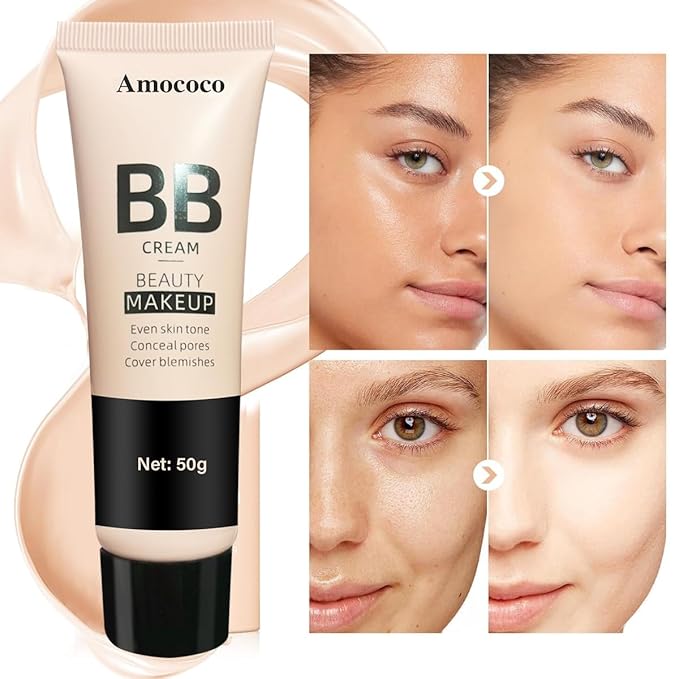 BB Cream, Long-Lasting Natural Beauty Makeup, 50g, 18-Hour Wear, Even Skin Tone & Pore Concealing (320)