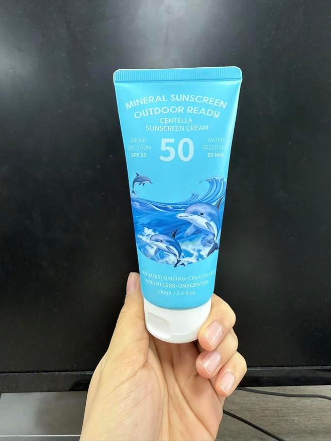 Unscented Sunscreen Soothes and Hydrates, Body Sunscreen for All Skin, Skin Care for Women and Men, ww02,3.37 oz